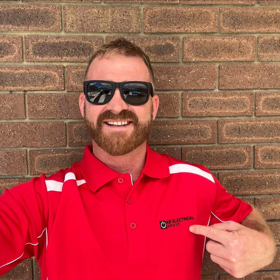 Alan Broderick, licensed electrician and owner of AB Electrical Group